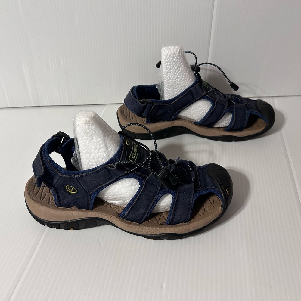 Clohco blue fishermen sandals men fits size 10
